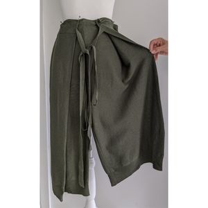 United Colors of Benetton knit wrap pants size S-L